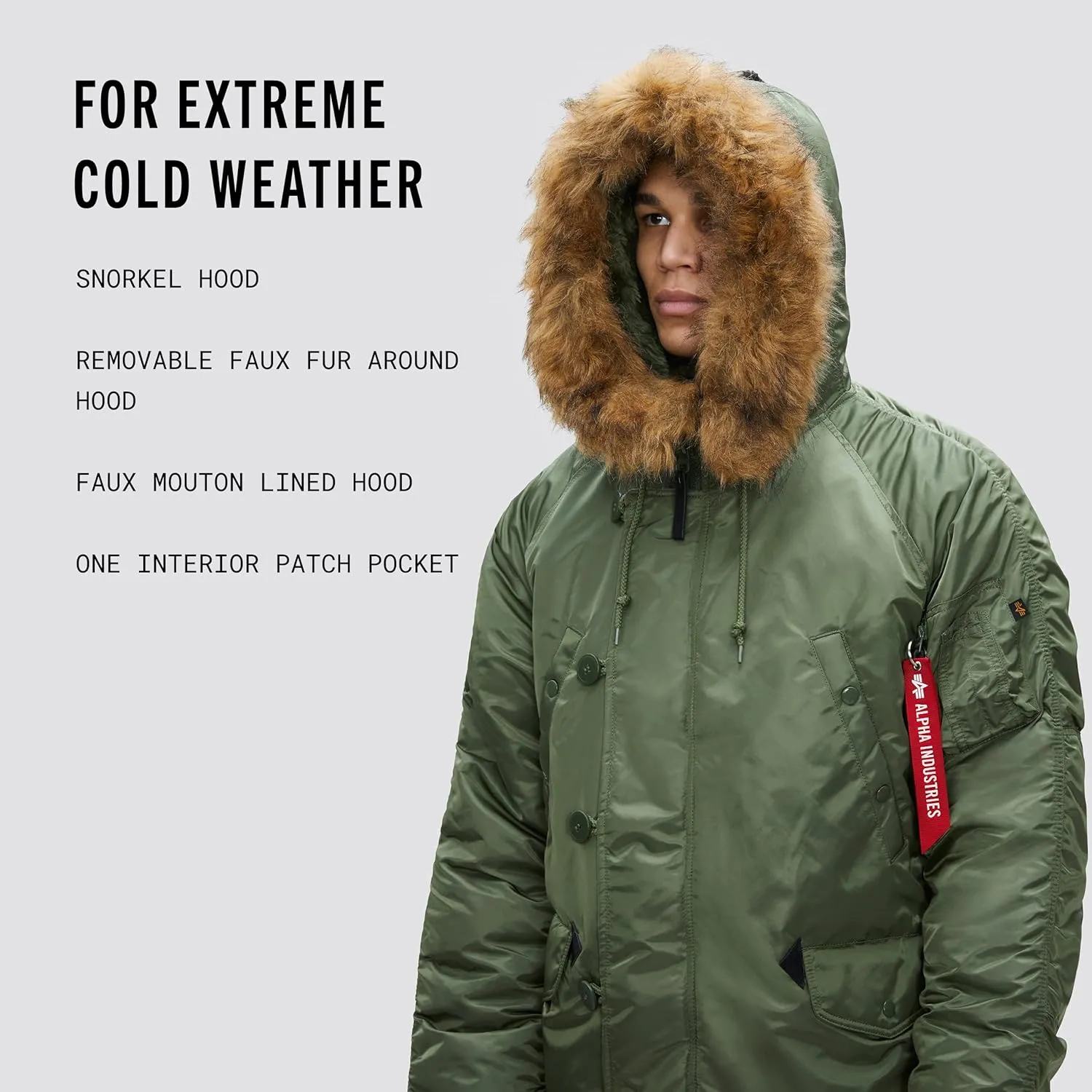 Alpha Industries Men's N-3B Parka