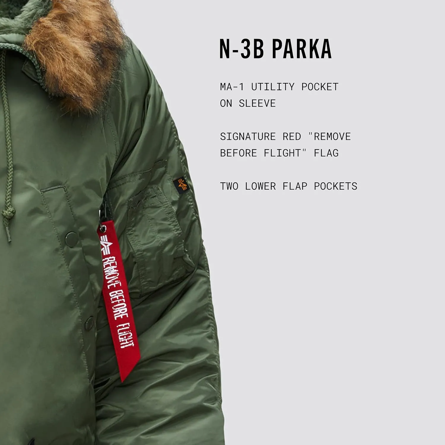 Alpha Industries Men's N-3B Parka
