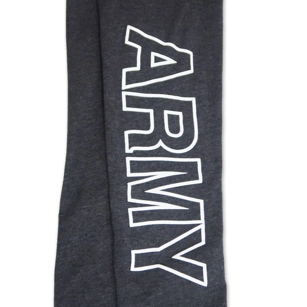Army Ladies Love 'Em Longer Leggings (Charcoal)