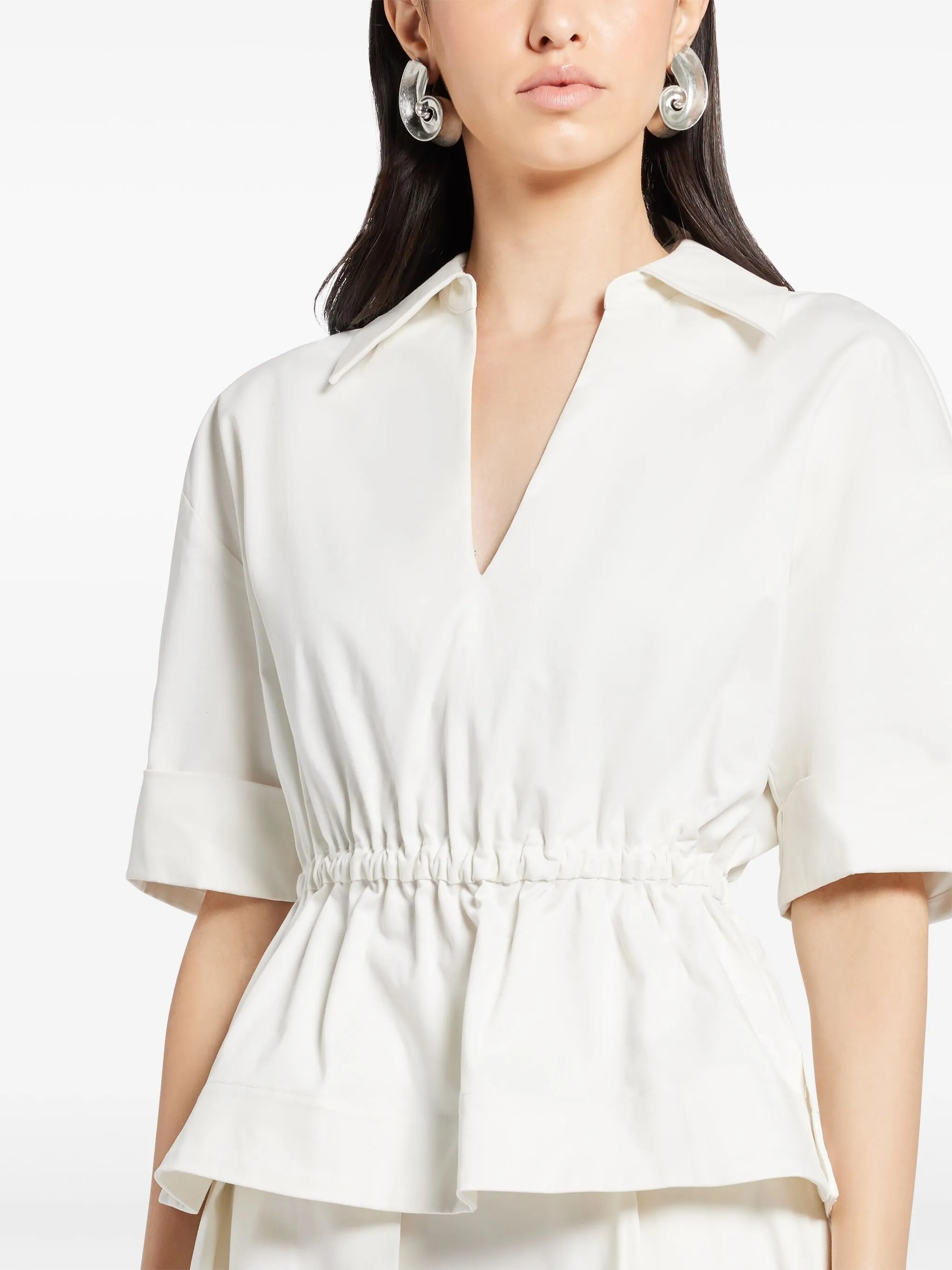 BRISTOL WOVEN COTTON TOP