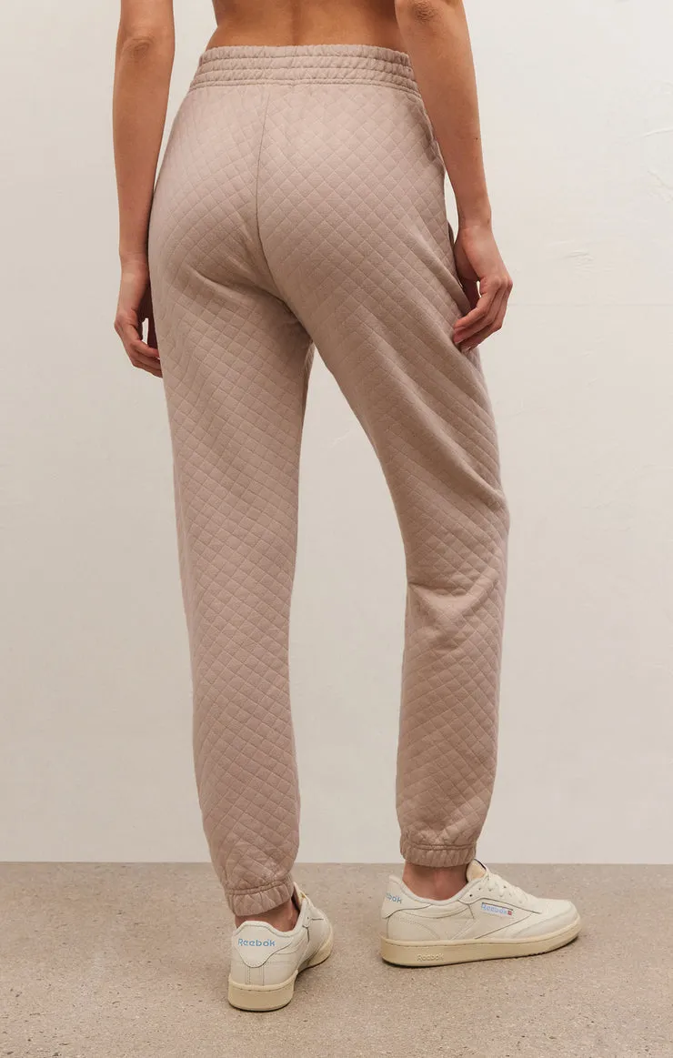 Slim Quilted Joggers