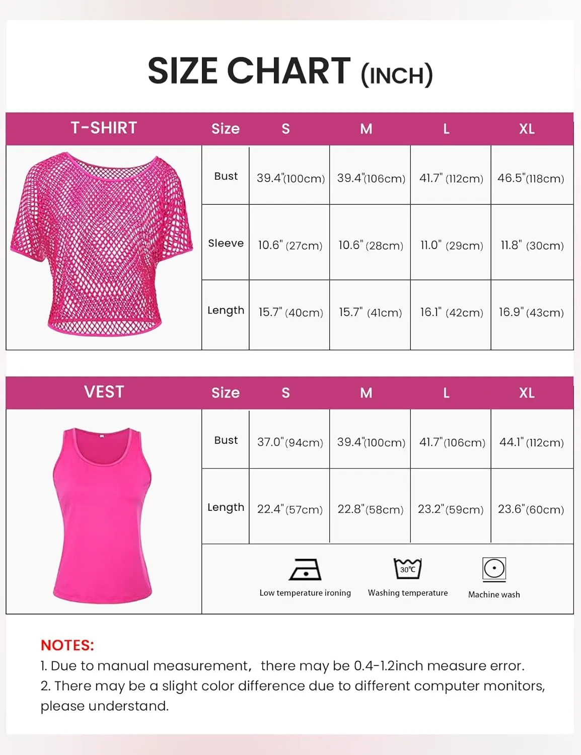 Yimoon Women's Casual 80s 90s Costumes Sexy Fishnet Neon Off Shoulder Tops Short Sleeve Oversized Party T-Shirt
